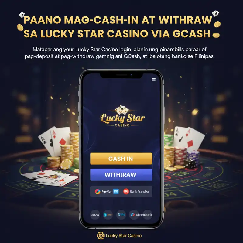 Lucky Star Casino GCash Transaction Guide